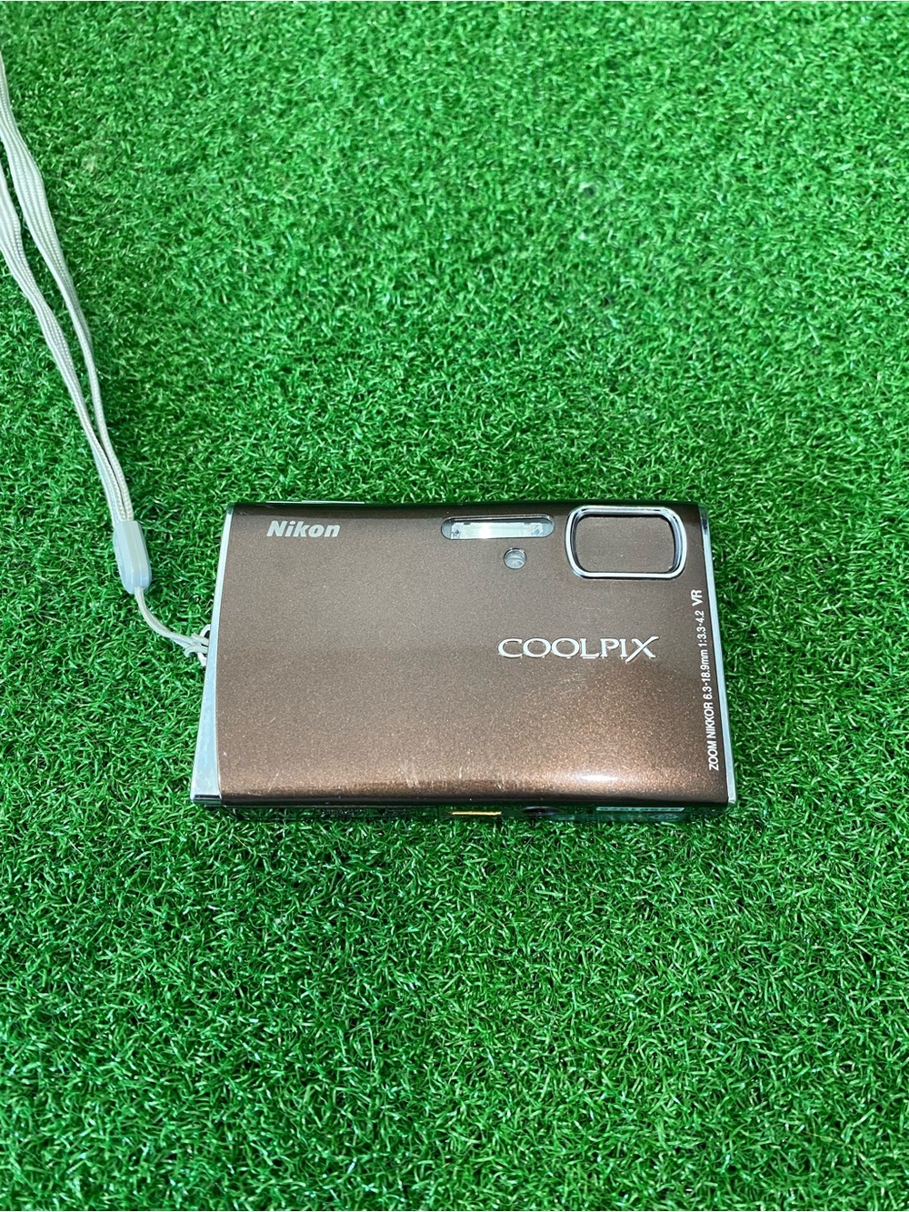 Nikon Coolpix S50 Brown Point and Shoot Digital Camera